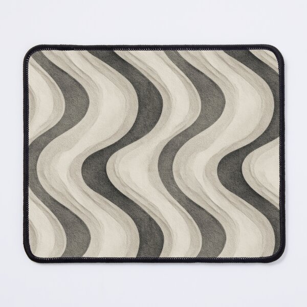 Item preview, Abstract Grey Wavy Seamless Pattern with Texture designed and sold by RGShirtWorks.