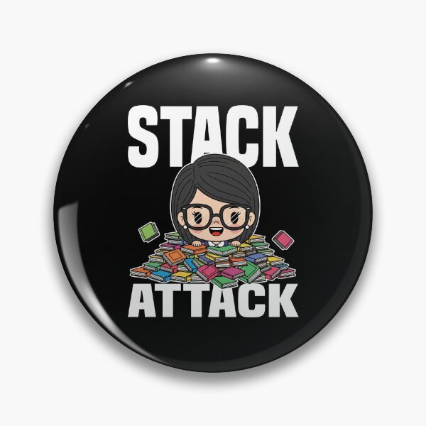 Item preview, STACK ATTACK - LIBRARIAN GIFT designed and sold by KEF Custom.