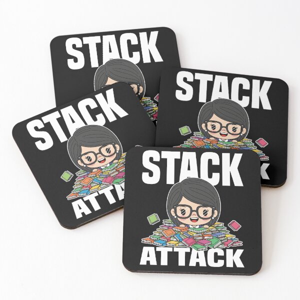 Item preview, STACK ATTACK - LIBRARIAN GIFT designed and sold by KEF Custom.