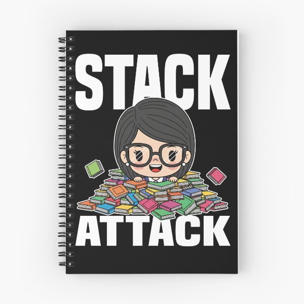 Item preview, STACK ATTACK - LIBRARIAN GIFT designed and sold by KEF Custom.
