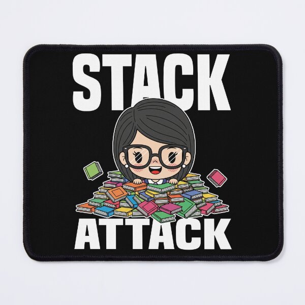 Item preview, STACK ATTACK - LIBRARIAN GIFT designed and sold by KEF Custom.