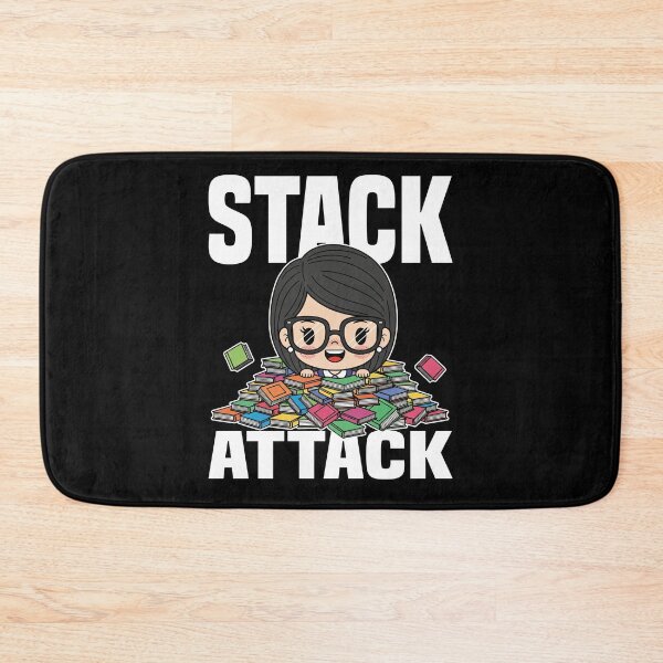 Item preview, STACK ATTACK - LIBRARIAN GIFT designed and sold by KEF Custom.