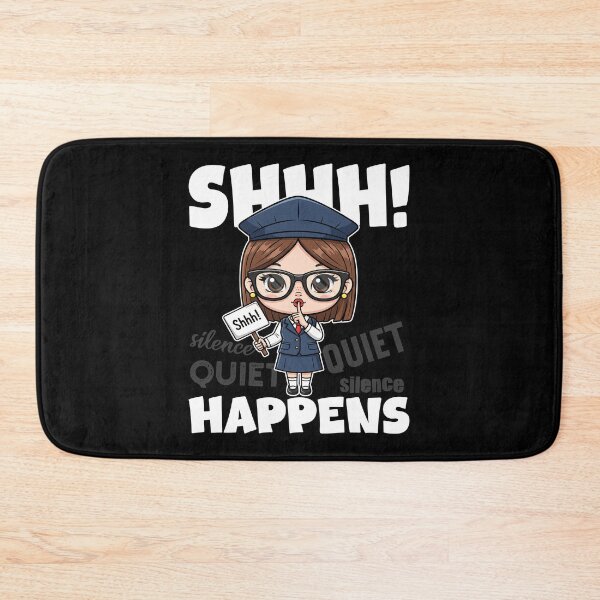 Item preview, SHHH! HAPPENS - LIBRARIAN GIFT designed and sold by KEF Custom.