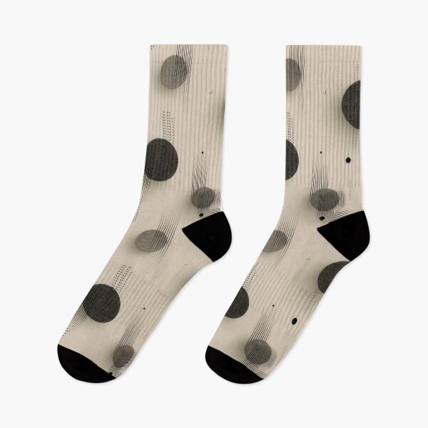 Item preview, Modern Abstract Geometric Pattern with Circles and Lines designed and sold by ML-Media.