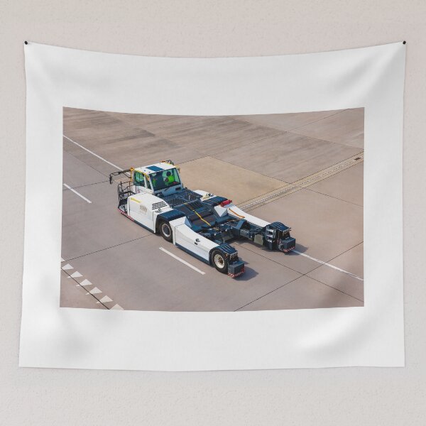 Item preview, Vehículo camión especial para el transporte y rodaje de aeronaves en la pista designed and sold by Mats Silvan.