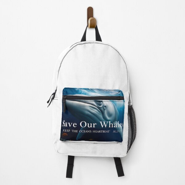 Item preview, Save Our Whales: Keep the Ocean's Heartbeat Alive; Guardians of the Ocean: Protect Our Whales designed and sold by Creative-RE.