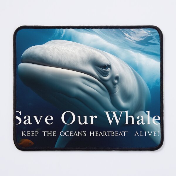 Item preview, Save Our Whales: Keep the Ocean's Heartbeat Alive; Guardians of the Ocean: Protect Our Whales designed and sold by Creative-RE.