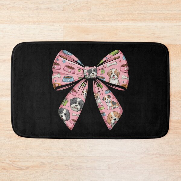 Item preview, Coquette Bow Dog Sitting Dog Walker Girl Mom Mother's Day designed and sold by BakeryDozen.
