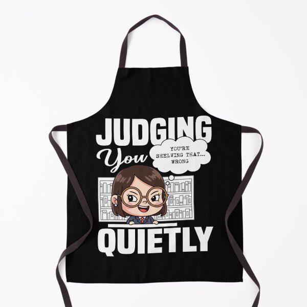 Item preview, JUDGING YOU QUIETLY - LIBRARIAN GIFT designed and sold by KEF Custom.