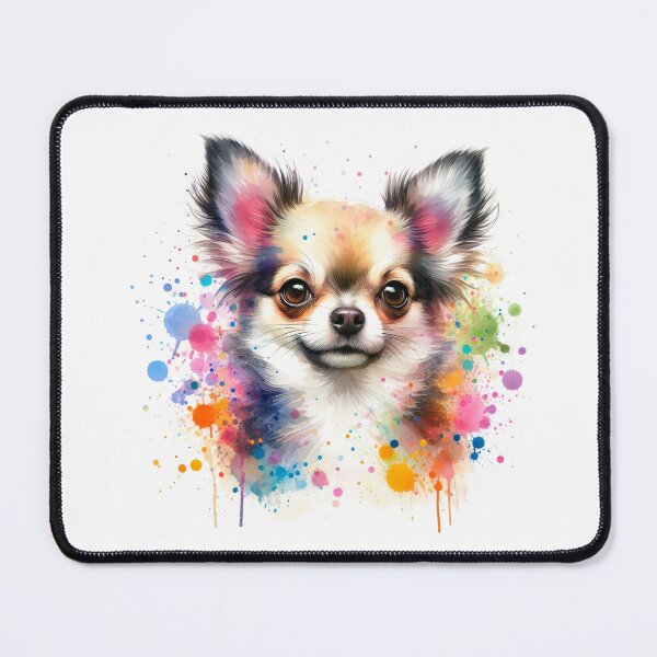 Item preview, Chihuahua with Watercolor Splashes designed and sold by paulrommer.