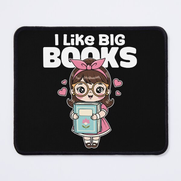 Item preview, I LIKE BIG BOOKS - LIBRARIAN GIFT designed and sold by KEF Custom.