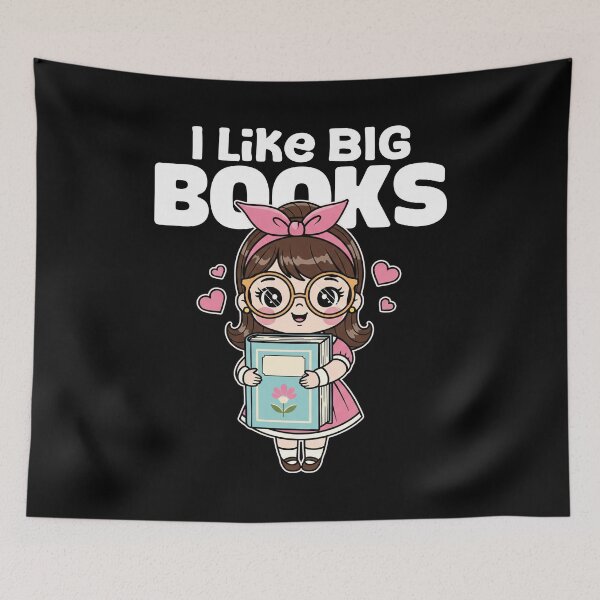 Item preview, I LIKE BIG BOOKS - LIBRARIAN GIFT designed and sold by KEF Custom.