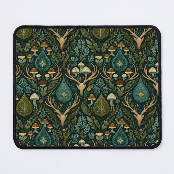 Item preview, Dark Woodland Fantasy Seamless Pattern designed and sold by RGShirtWorks.
