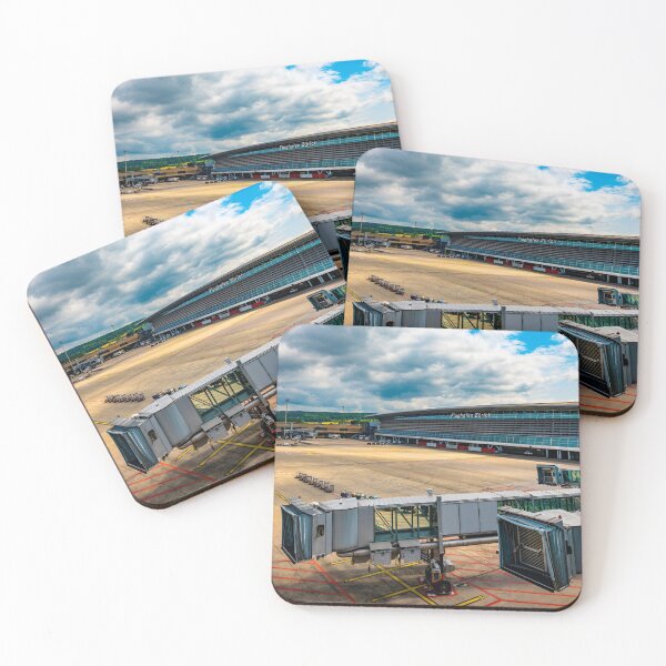 Item preview, Zurich Airport and Building and Boarding Bridge Gate on Airfield designed and sold by Mats Silvan.
