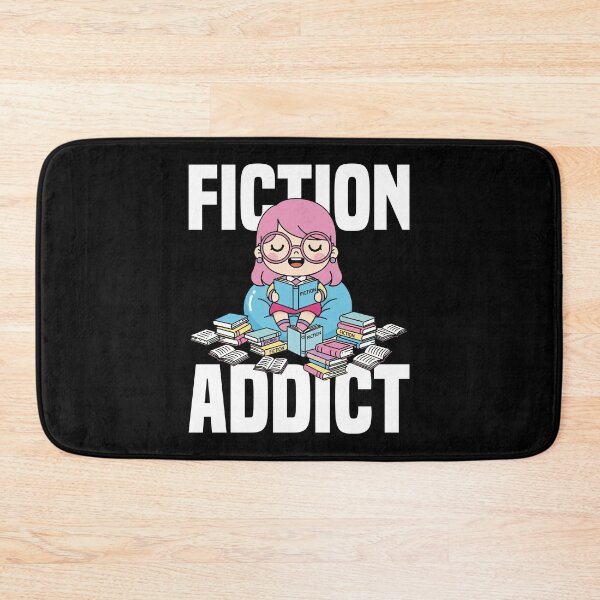 Item preview, FICTION ADDICT - LIBRARIAN GIFT designed and sold by KEF Custom.