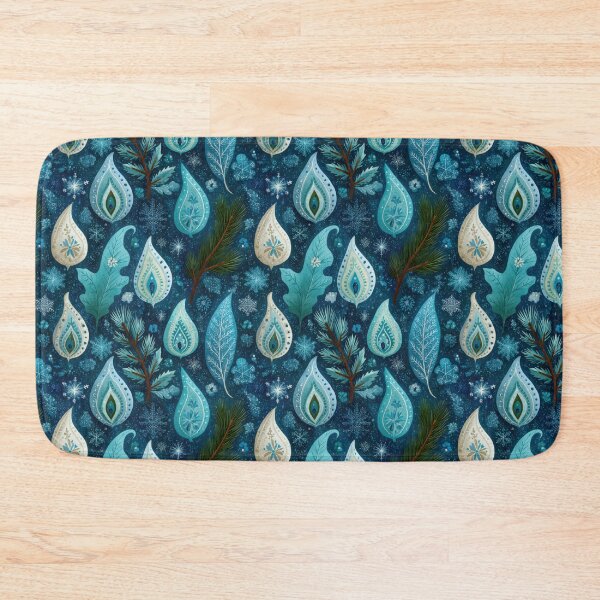 Item preview, Winter Nature Illustration Seamless Pattern. designed and sold by ML-Media.