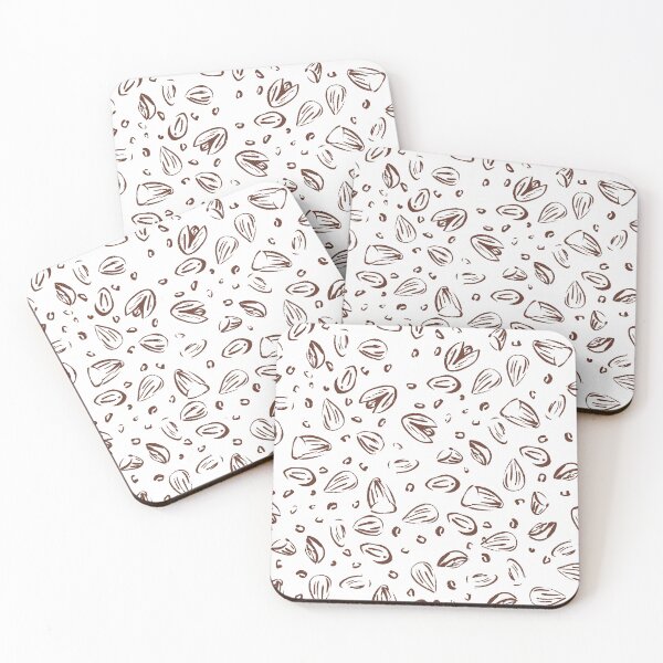 Item preview, Pistachios Hand Drawn Line Work Pattern designed and sold by Farissa Designs.