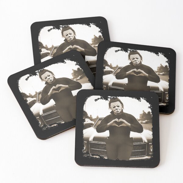 Item preview, Michael Myers Heart Hands - Michael Myers designed and sold by ILoveWeedLive.
