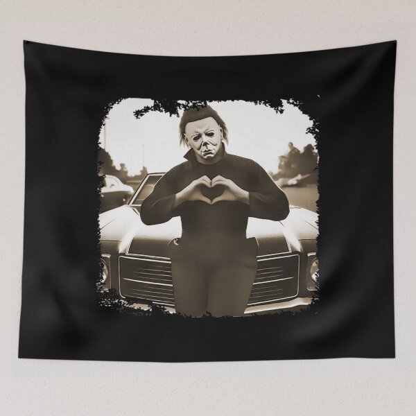 Item preview, Michael Myers Heart Hands - Michael Myers designed and sold by ILoveWeedLive.