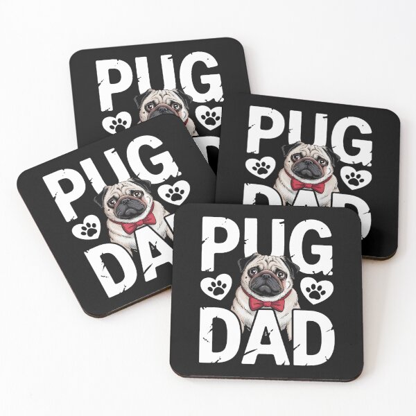 Item preview, Cute Dog Pug Dad Funny Dog Father’s Day designed and sold by BakeryDozen.