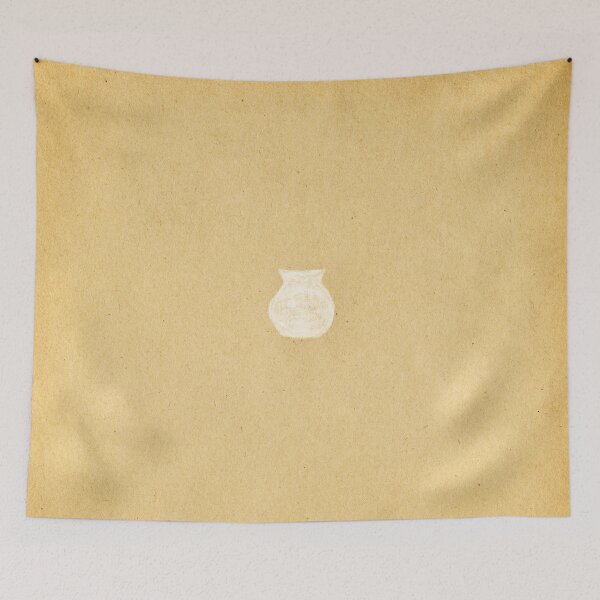 Item preview, Minimal vase on vintage paper designed and sold by WhalesWay.