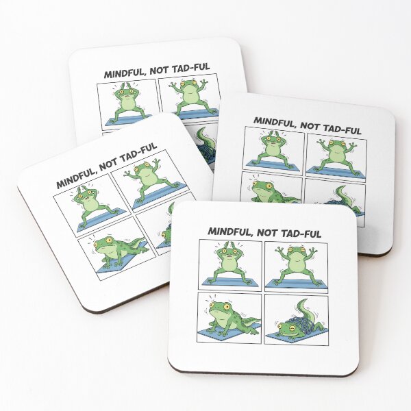 Item preview, Yoga Frog Not Tad-ful designed and sold by Crush-Vogue.