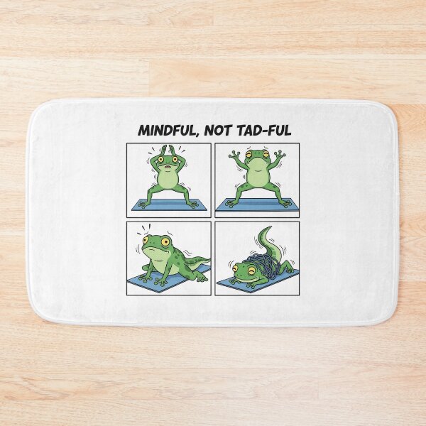 Item preview, Yoga Frog Not Tad-ful designed and sold by Crush-Vogue.
