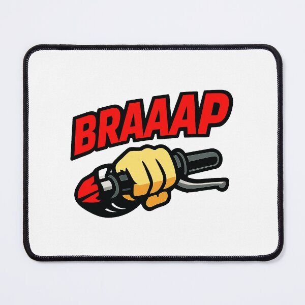 Item preview, Braaap design - motorcycle sticker designed and sold by enzoade.