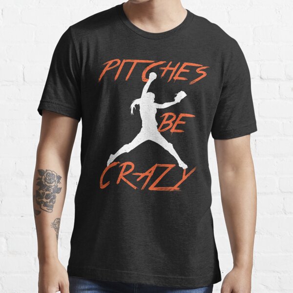 Cute Crazy Softball Pitcher Softball Player T-Shirt – Teezou Store