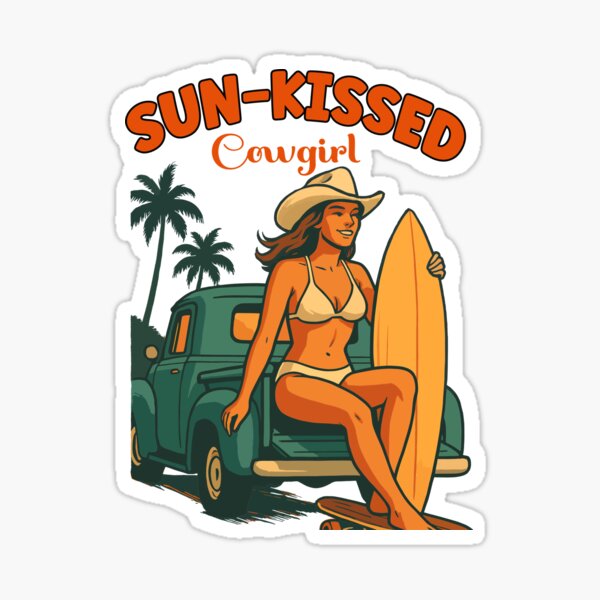 Item preview, Sun-kissed Cowgirl Summer Coastal Western designed and sold by Jcat7.