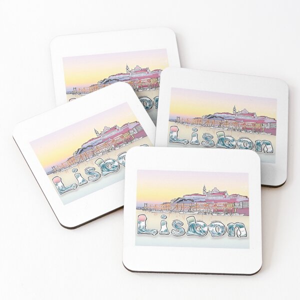 Item preview, Lisbon Alive Dreams — Festival Skyline Sticker designed and sold by Imaginarium of Chaos falcon88 .