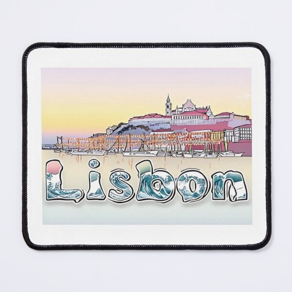 Item preview, Lisbon Alive Dreams — Festival Skyline Sticker designed and sold by Imaginarium of Chaos falcon88 .