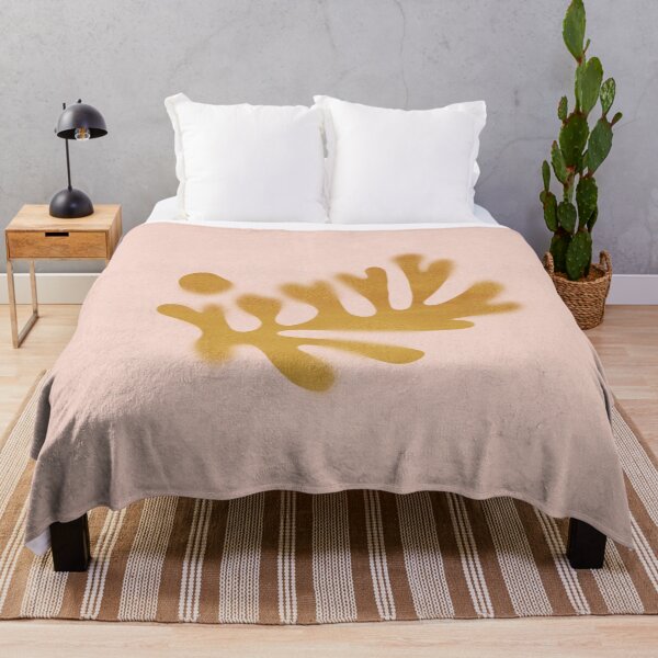 Item preview, Matisse inspired terracotta coral on pink designed and sold by WhalesWay.