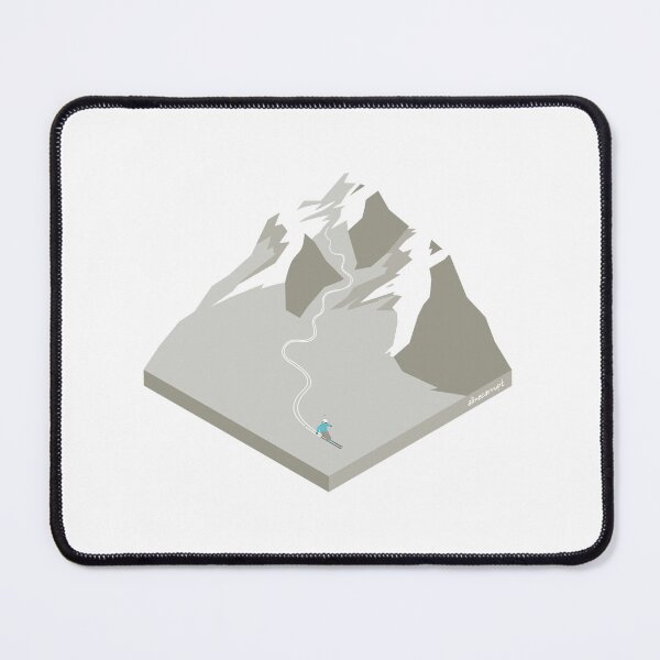 Item preview, On the right slope / Freeride skiing designed and sold by alinecarrupt.