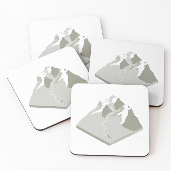 Item preview, On the right slope / Freeride skiing designed and sold by alinecarrupt.