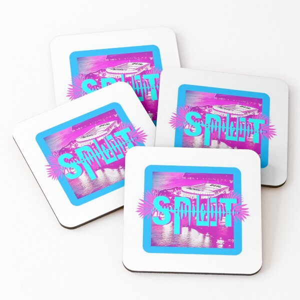 Item preview, Ultra Waves — Split City Rave Sticker designed and sold by Imaginarium of Chaos falcon88 .