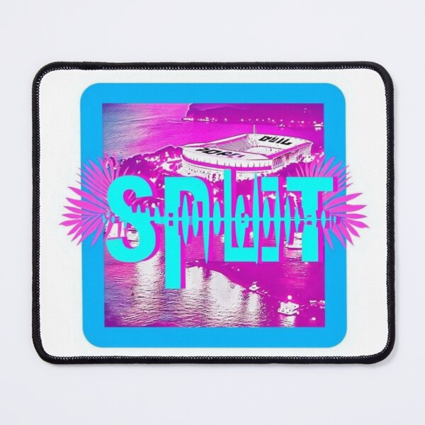 Item preview, Ultra Waves — Split City Rave Sticker designed and sold by Imaginarium of Chaos falcon88 .
