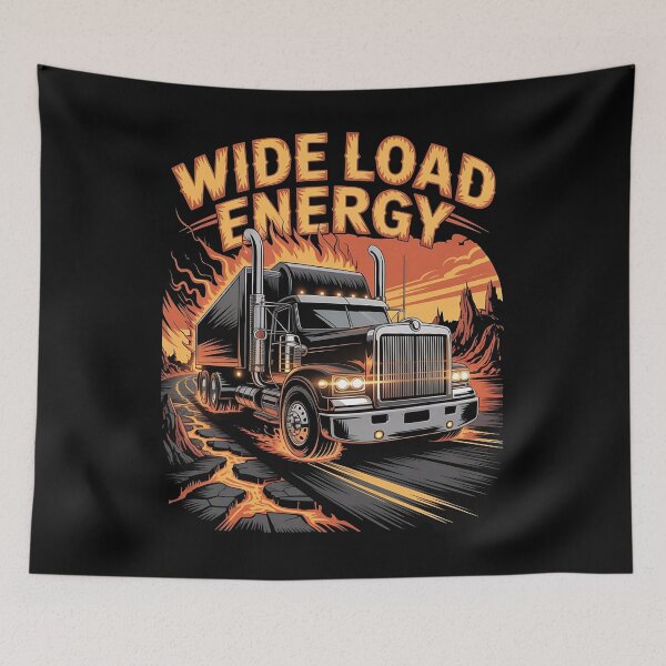Item preview, Wide load energy - American truckers - American truck yeah - Road warrior - Trucking and chucklin - Trucking compagny - Highway king - Diesel dreams - Road beast - Truck yeah designed and sold by JansenGS.