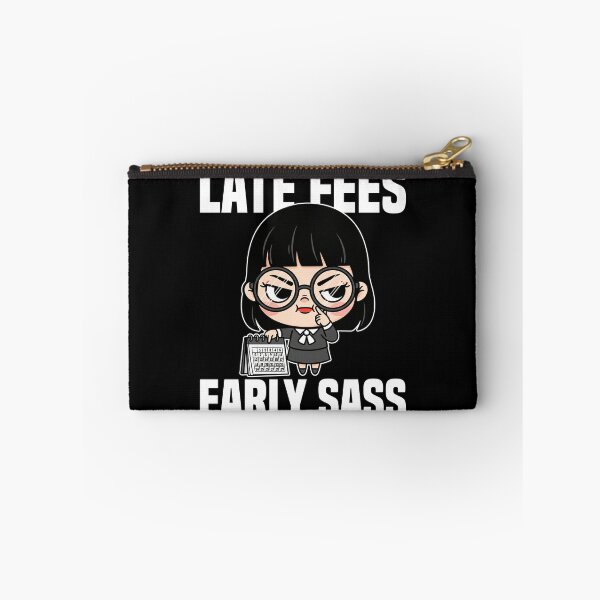 Item preview, LATE FEES, EARLY SASS - LIBRARIAN GIFT designed and sold by KEF Custom.