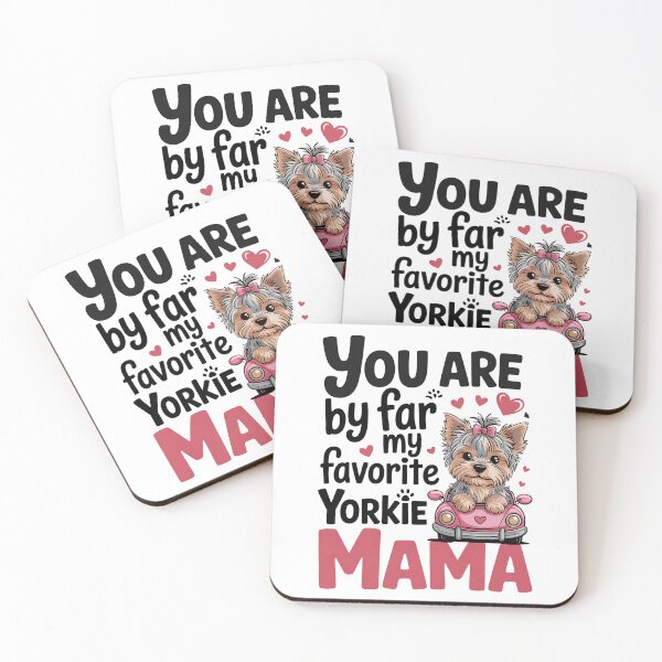Item preview, Favorite Yorkie mama funny Yorkie dog mom for Mothers day designed and sold by BakeryDozen.