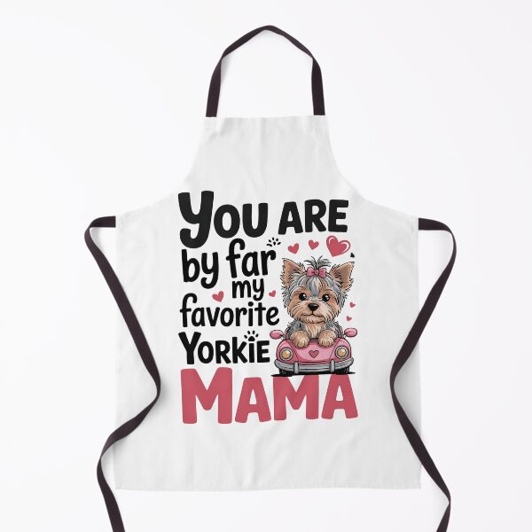 Item preview, Favorite Yorkie mama funny Yorkie dog mom for Mothers day designed and sold by BakeryDozen.