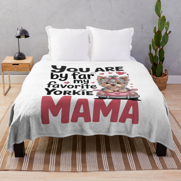 Item preview, Favorite Yorkie mama funny Yorkie dog mom for Mothers day designed and sold by BakeryDozen.