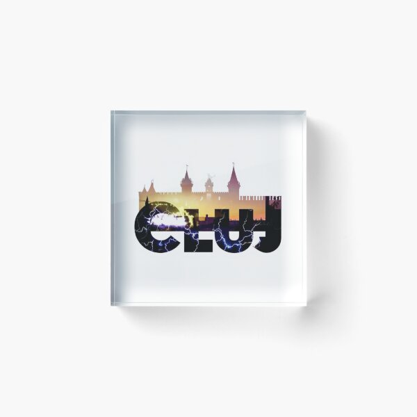 Item preview, Electric Cluj — Castle & Sound Cityscape designed and sold by Imaginarium of Chaos falcon88 .
