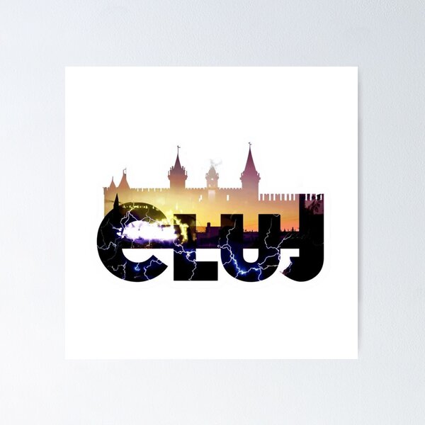 Item preview, Electric Cluj — Castle & Sound Cityscape designed and sold by Imaginarium of Chaos falcon88 .