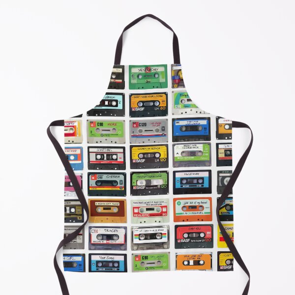 Item preview, Retro Mixtape Cassette Collage – Vintage Music Vibes designed and sold by hangmeart.