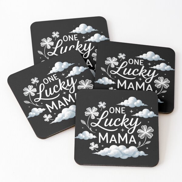 Item preview, One Lucky Mama St. Patrick’s Day Shamrock designed and sold by blueyeeti.