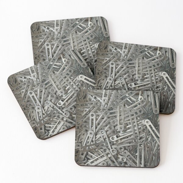 Item preview, close-up of long metal parts designed and sold by Sannele Design.
