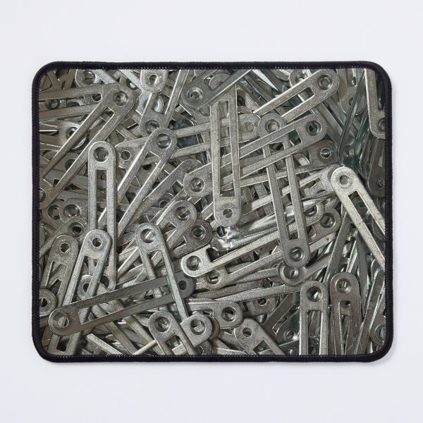 Item preview, close-up of long metal parts designed and sold by Sannele Design.