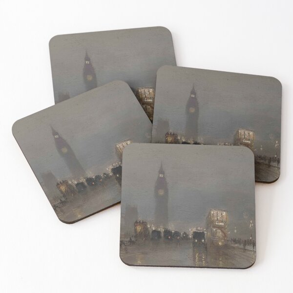Item preview, Big Ben over Westminster Bridge - George Hyde Pownall  designed and sold by Vintage Designs +.