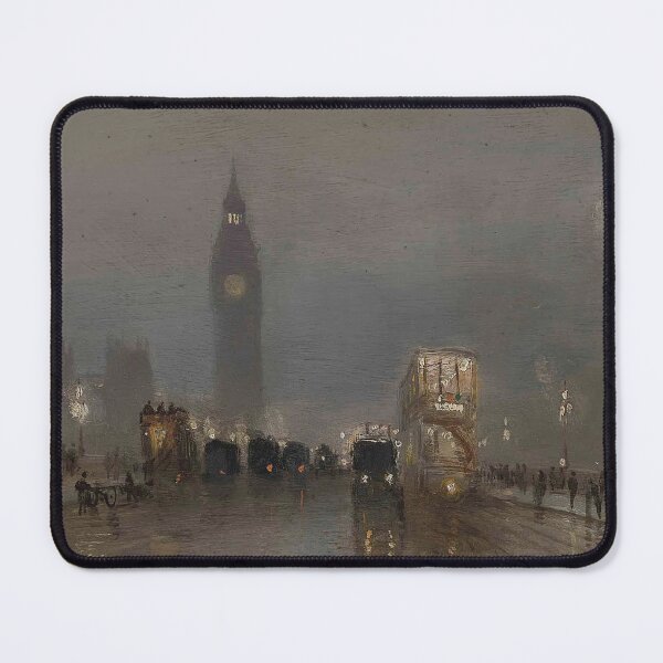 Item preview, Big Ben over Westminster Bridge - George Hyde Pownall designed and sold by Vintage Designs +.